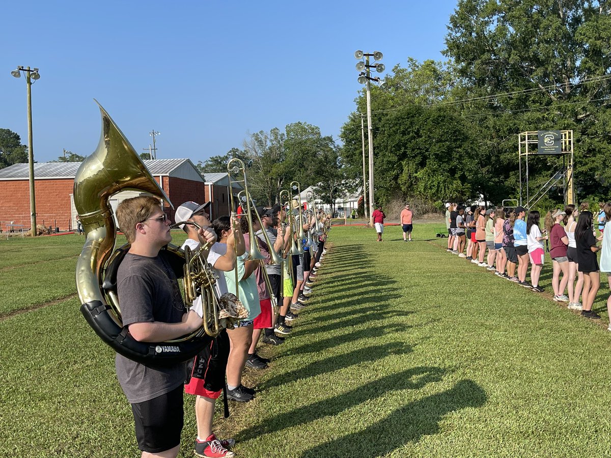 We had a great band camp at BB Comer!  I am looking forward to our community hearing the 2023 Marching Sound of Gold! #dedicated #LeadingTheWay #bbcmhs
