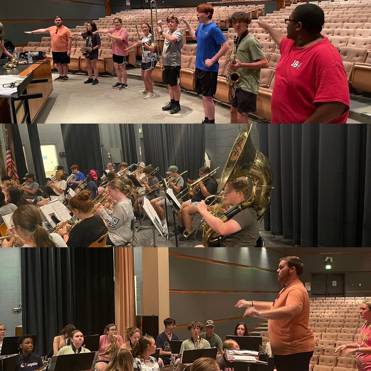 dan_seaborn's tweet photo. We had a great band camp at BB Comer! I am looking forward to our community hearing the 2023 Marching Sound of Gold! #dedicated #LeadingTheWay #bbcmhs https://t.co/xW8YKOZSRR