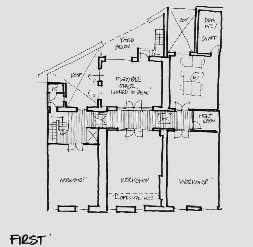 ✍🏻 Midweek Sketches ✍🏻 

This week we have been contending with an existing structure and it’s varying levels, while still striving to achieve a functional and accessible space for our client.

Stay tuned to see how this project progresses…
