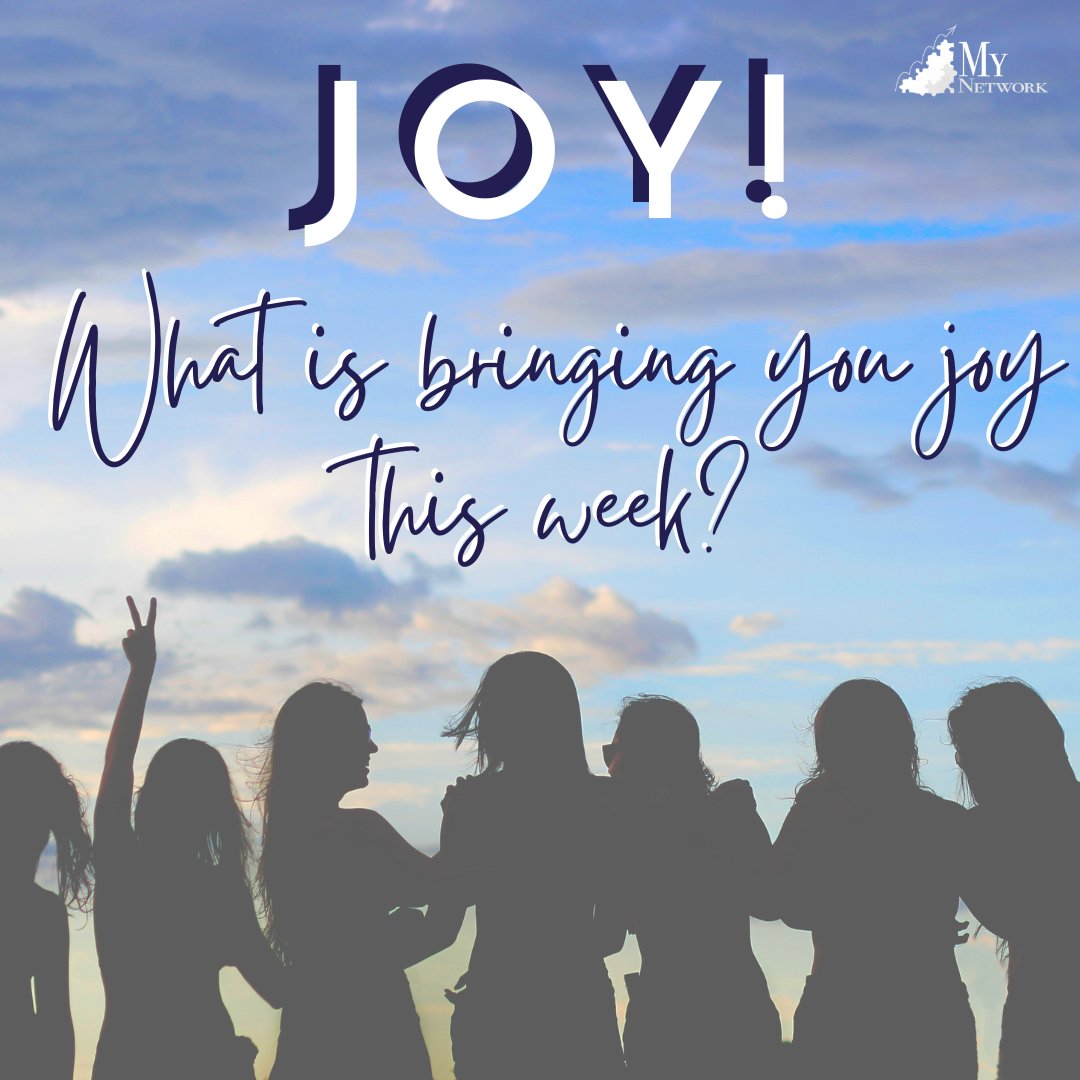 What is bringing you JOY this week?
Who have you surrounded yourself by?
What has left you energized and with gratitude?

#MyNetwork #MyNetworkINS #WhatBringsYouJoy #MakeAJoyfulNoise #FindYourPause #IMPACT #InPurpose #OnPurpose #ForPurpose
