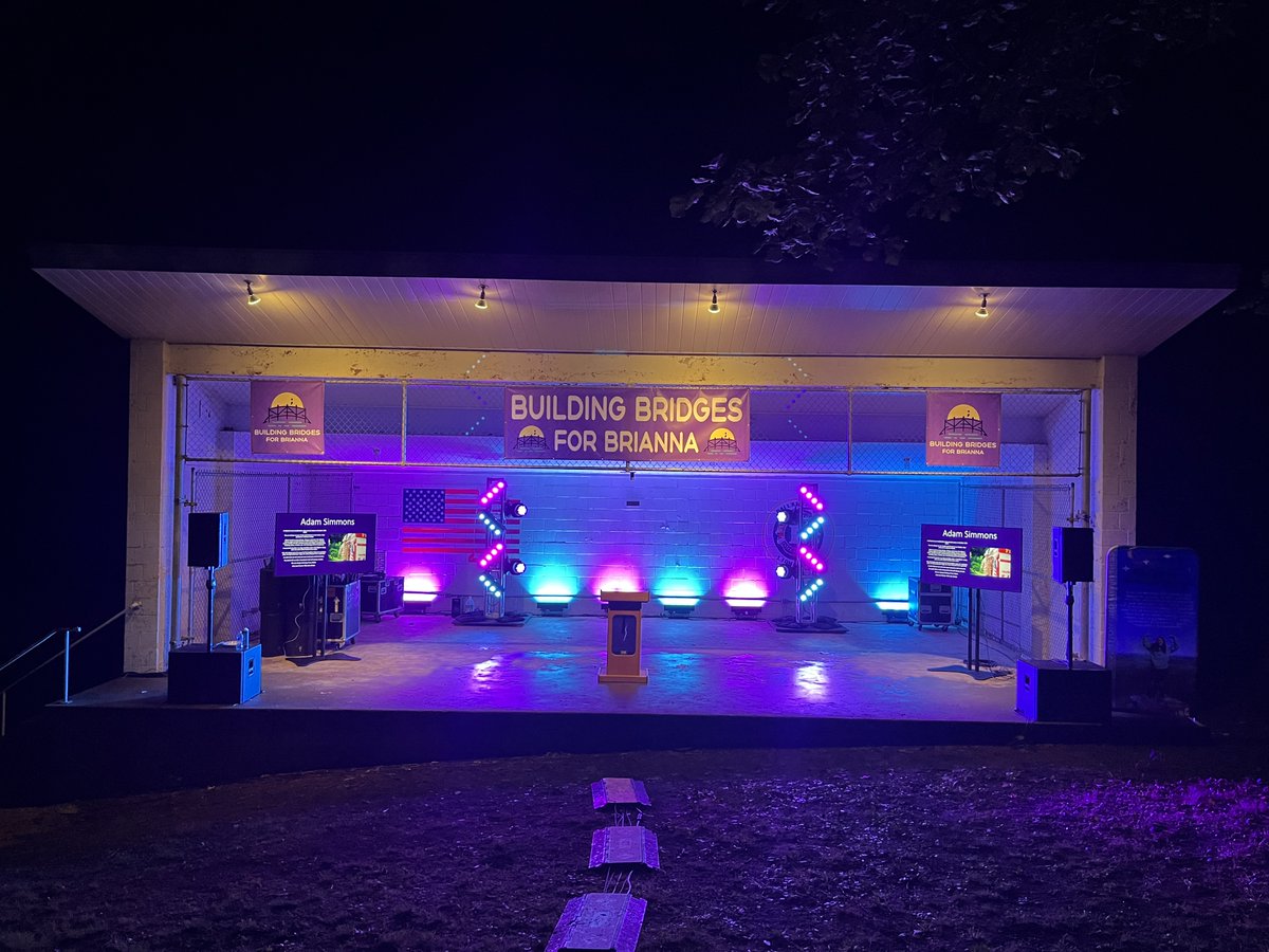 Happy Throwback Thursday!
This Post brings us back to a few months earlier this year @CentralPAFestivaloftheArts2023 @BuildingBridgesForBrianna #GoZizzle #MeyerSound #therobeway
 #robelighting  #livesound