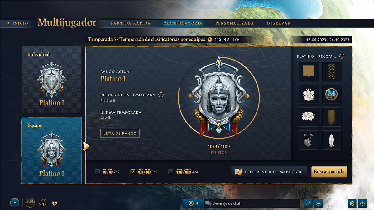 PastorGeek777's tweet image. Se logró, de Plata III a Platino I, gracias a uds que me dicen qué mejorar en mis directos.
ahora estoy en vivo.

kick.com/pastorgeek

#kick #KickStreamer #KickEnEspañol #pastorGeek #aoeiv #ageofempires #ageofempiresiv #aoe