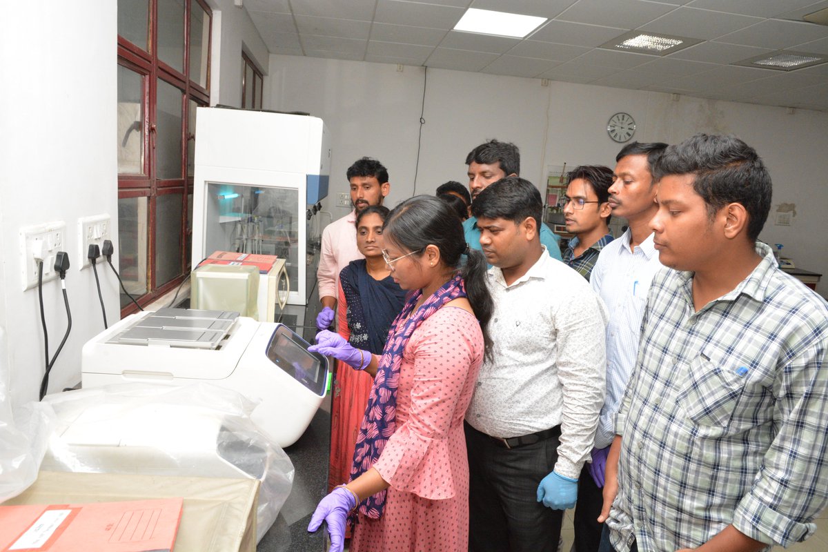 ICAR_NBFGR_LKO's tweet photo. @ICAR_NBFGR_LKO organised a hands-on-training on ‘Molecular techniques for fish disease diagnosis’ during 25.07.2023-03.08.2023 for officials of Aqua One Centres of National Centre for Sustainable Aquaculture from A.P., Odisha and W.B., under #NSPAAD.
@icarindia @FisheriesGoI https://t.co/tRgRoVS1z8