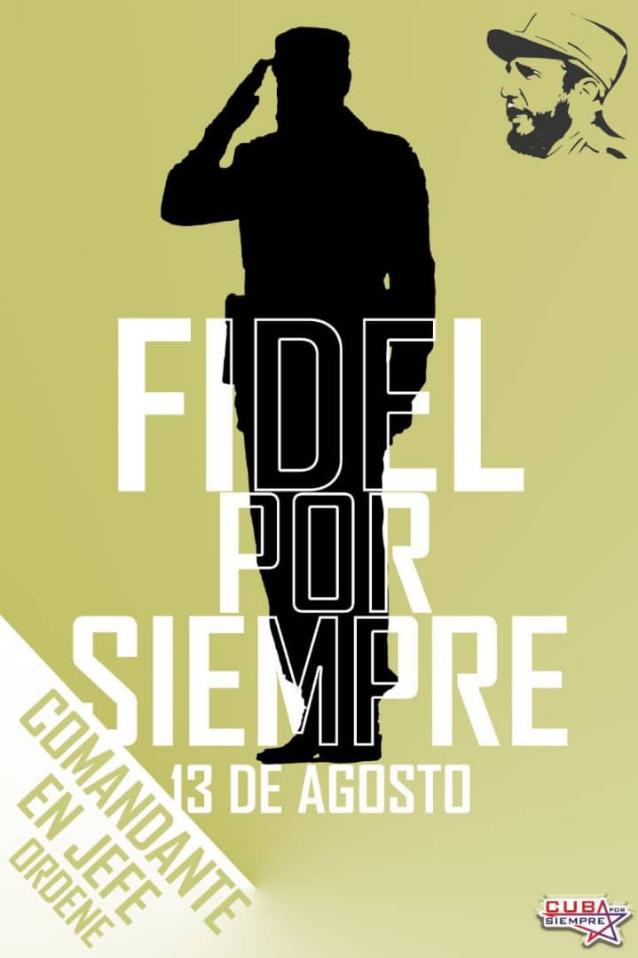 #FidelPorSiempre ,tu pueblo no  te olvida ,un mundo mejor es posible #Mayabeque