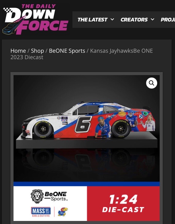 📢 LIMITED to 500!📢 Replica Die-cast KU NIL NASCAR.
Get your piece of history... just released, and likely gone fast!!
GO!
dailydownforce.com/shop/beone-spo…