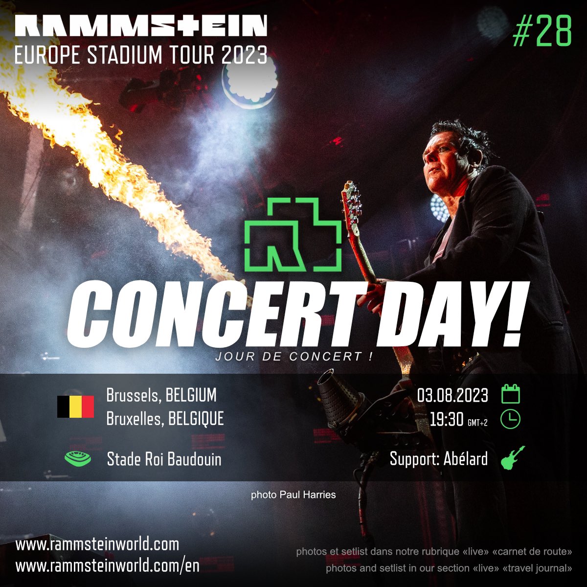 rammsteinworld's tweet photo. 03.08.2023 - Europe Stadium Tour 2023 #28

#rammstein #rammsteinstadiontour2023 #rammsteinstadiumtour2023 #rammsteinlive #rammsteintour #rammsteintour2023 #rammsteinconcert

@RSprachrohr https://t.co/0ecskcRMKK