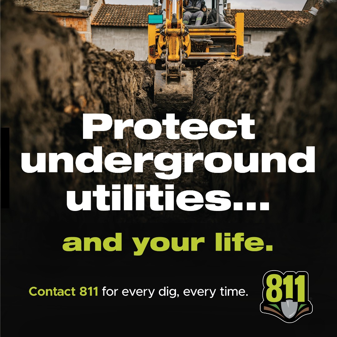 texas811's tweet image. Backhoes contribute to more underground utility damage than any other equipment. Protect yourself and your livelihood by contacting 811 before you get in the cab to dig. 

For more info, visit: texas811.org/every-dig-coun… 
 
#Texas811 #EveryDigCounts #KnowWhatsBelow