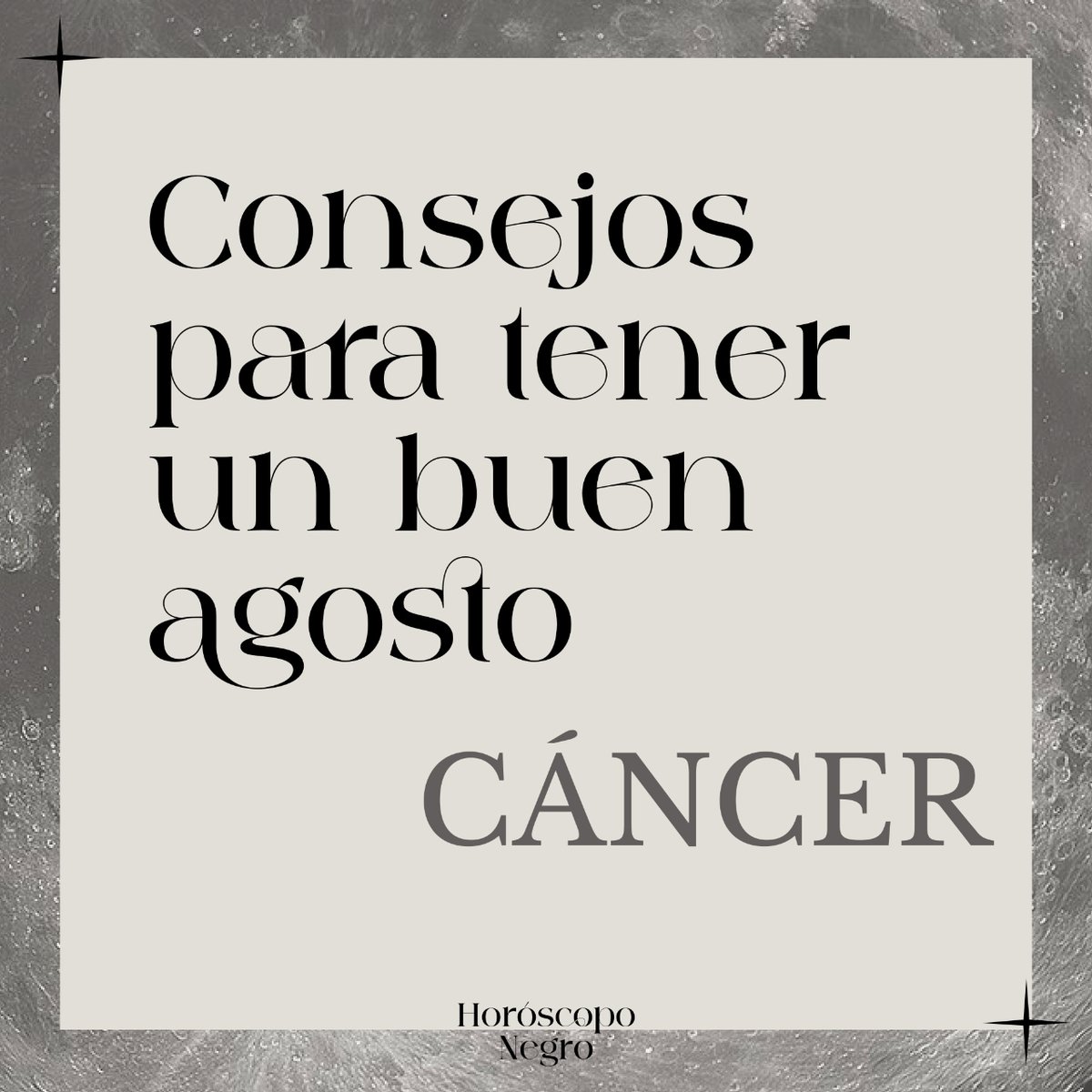 cancer_hn's tweet photo. Consejos para tener un buen agosto ✨🔮✨ #cancer #horoscoponegro https://t.co/IqoFBJanOt