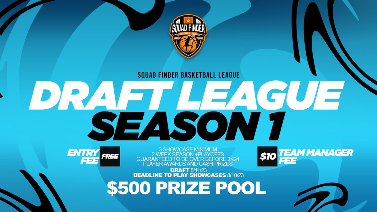 2kDiscord's tweet photo. XBOX Draft League Season 1 

Register - https://t.co/QlcVSOPCfS. 

The following information will be our FIRST season format! 

Player Entry = FREE for 1 player build 
Team Manager = $10  

$500 Prize Pool

Each player needs 3 showcases to be DRAFT ELIGIBLE

MUST HAVE A FACEBOOK https://t.co/xAWZpEZ4MC