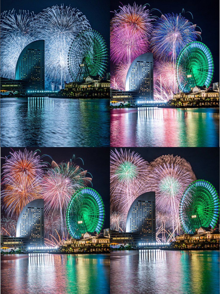 先日のみなとみらい花火大会は最高の25分間でした