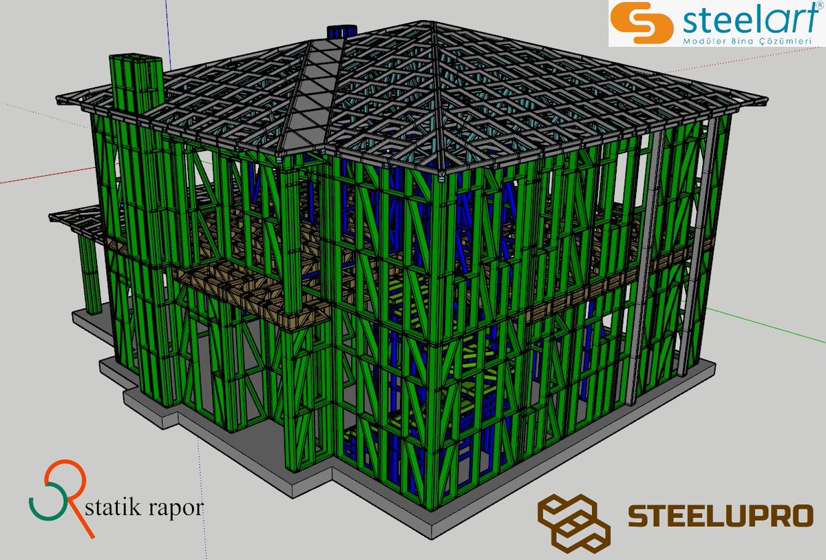 RaporStatik's tweet photo. #prefabrik #prefabricated #archsteelbuildings #statikrapor #steel #steelproject #sap2000 #etabs #teklastructure #architecture #architect #mimarlık #mimar #civilengineering #civilengineer #inşaatmühendisliği #inşaatmühendisi #coldformedsteel #lightgaugesteel #lightgaugesteelframing #lightsteelframe #steelconnection #building #statikproje #steelprofiles #mühendislik #keşfet
Mimari projelerinizi en güvenli ve ekonomik şekilde tasarlanmasını isterseniz bizimle irtibata geçin.
Tasarımlarınızı 3D hesap yazılım programları kullanarak yapıyoruz.
Sap2000 ve Etabs programlarını kullanarak yapılarınızın tasarımlarınızı yapıyoruz.
