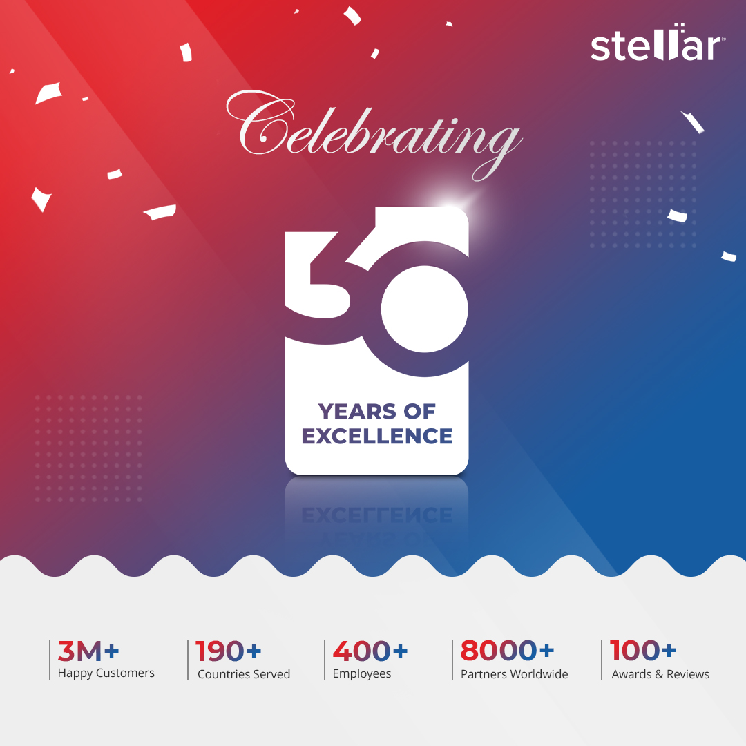 stellarinfo's tweet image. 3 decades of data miracles! 🚀✨  We&apos;re honored to have helped recover your precious memories. Here&apos;s to an even brighter future together! Thank you for 30 amazing years of trust.  🎉🌟 #StellarDataRecovery #30YearsStrong #DataMiracles #GratefulCustomers