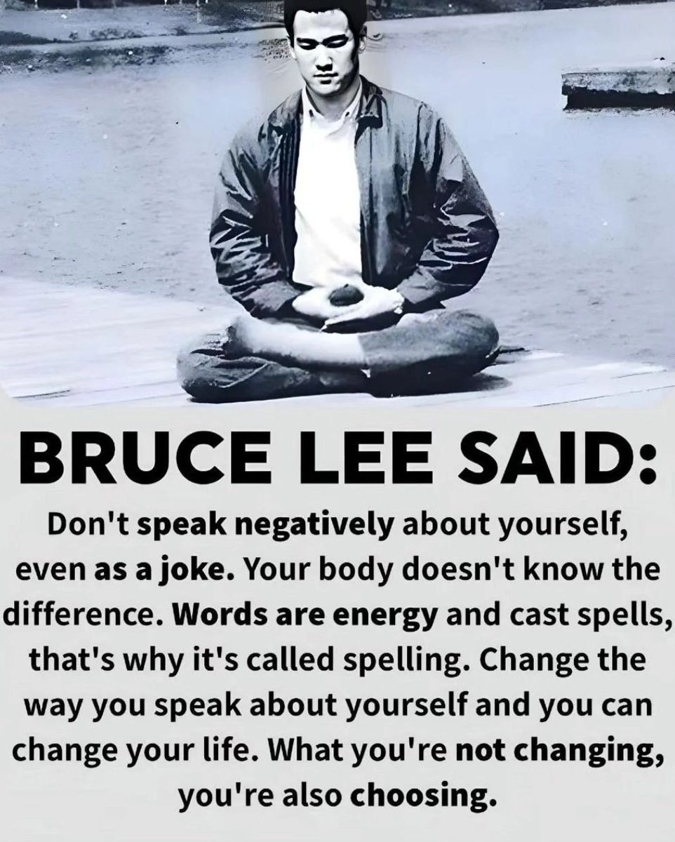 Liminal1988's tweet photo. BRUCE LEE SAID: https://t.co/Fxuqdtl9N9