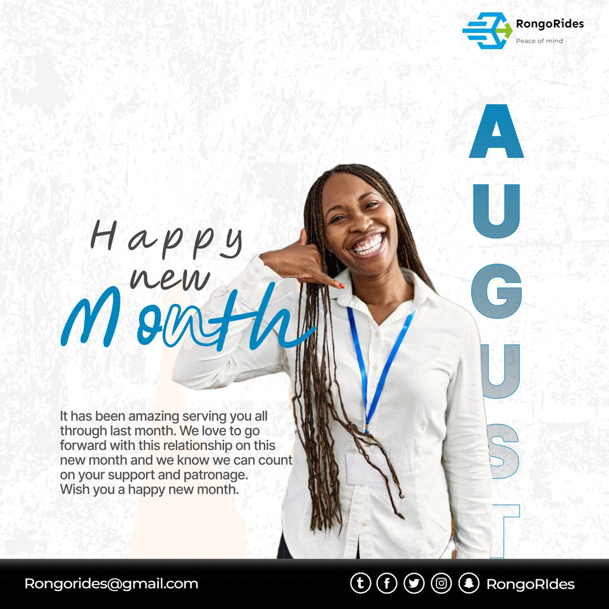 rongorides's tweet photo. Rongorides wishes you and yours a more fulfilling month ahead,  and may all the days in August be a sweet one for you and yours. 

#happynewmonth #rongorides #smallbusiness #smallbusinessowner #business #sales #logistics #delivery #businesswoman #businessman #Trending #BBNaija https://t.co/wQ0e4sFMFv