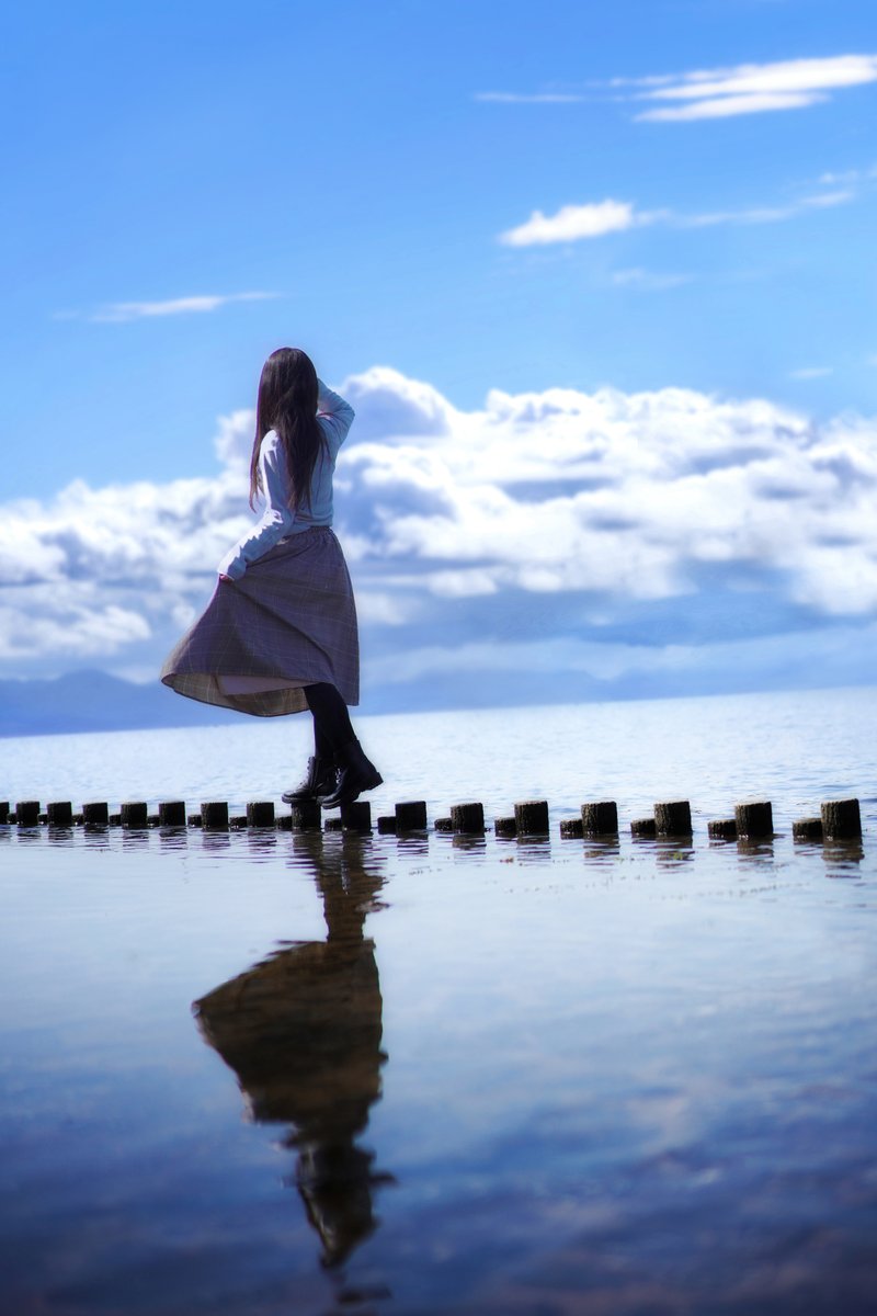 どこまでも歩いていけそうな気がした