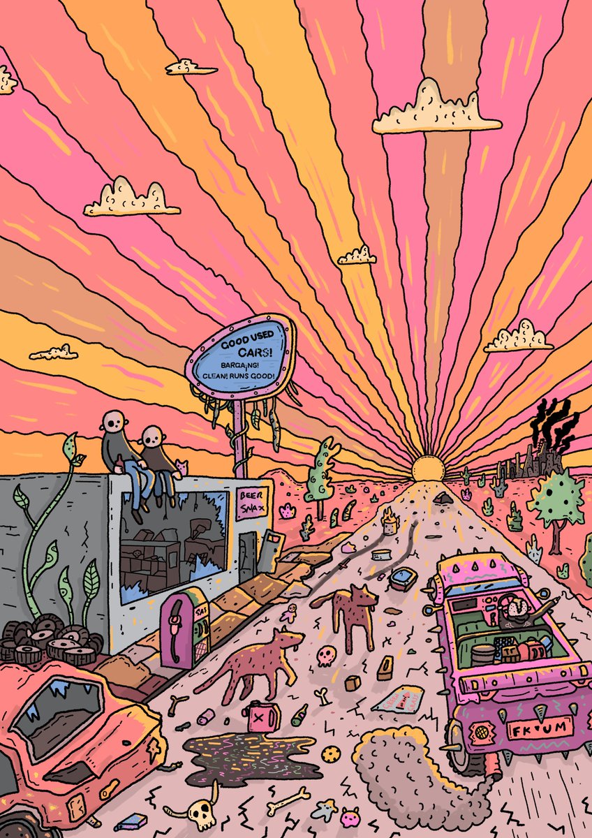 gm from my first ever 1/1 nft 'Grapes of Wrath' owned by the legendary <a href="/ScrillaVentura/">RARE SCRILLA</a>. Today I'm working on a new 1/1 my <a href="/SuperRare/">SuperRare</a> and Eth genesis. Coming v soon. 💚