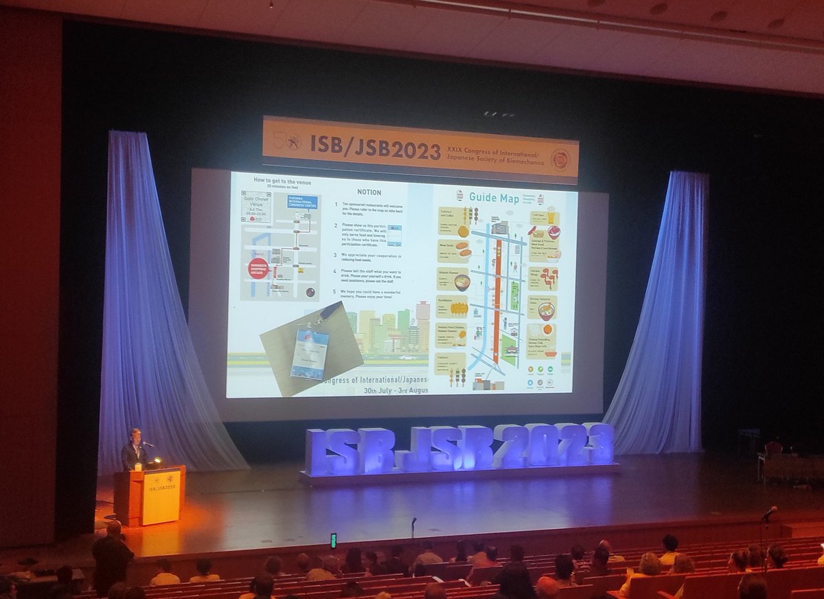 Prof. Hiroyuki Nunome wrapping up a very successful ISB conference. Looking forward to ISB 2025 in Stockholm!!