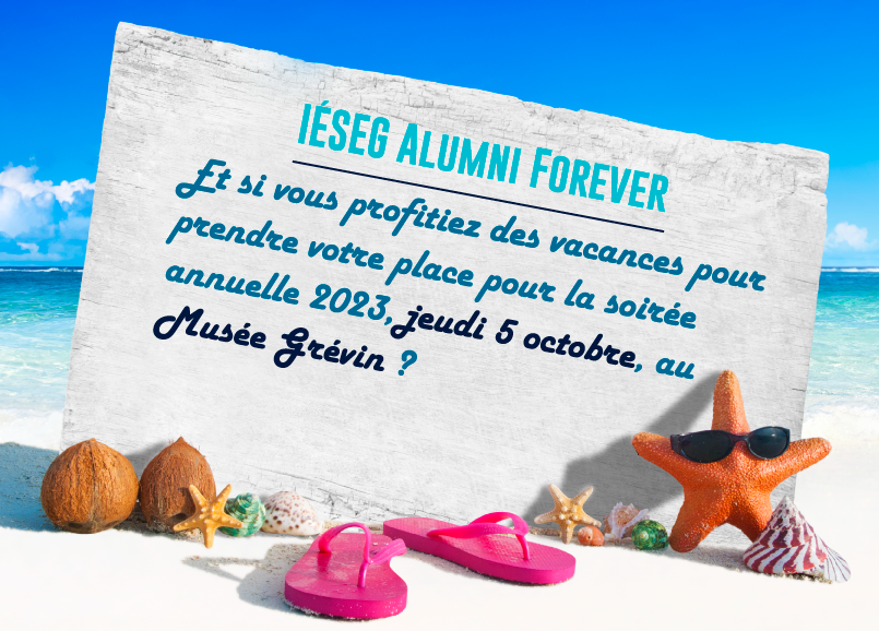 iesegnetwork's tweet image. 🗓️ Le mois d&apos;août est là….c’est le moment de réserver les billets pour la soirée #IÉSEGAlumniForever 🌟!
🎟️ Sécurisez vos places pour le 05/10 au @Grevin_Paris et partez l&apos;esprit tranquille 🧳!
👉 lnkd.in/eXDQqGQ2
#Alumni #Networking #GetTogether #Party #Paris