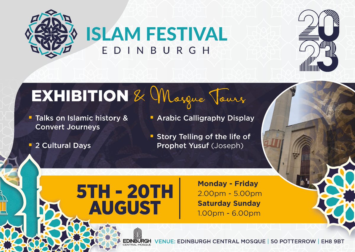 Have you ever wanted to visit a mosque? Do you have any burning questions about Islam? Would you like to discover more about a faith which is often misunderstood?