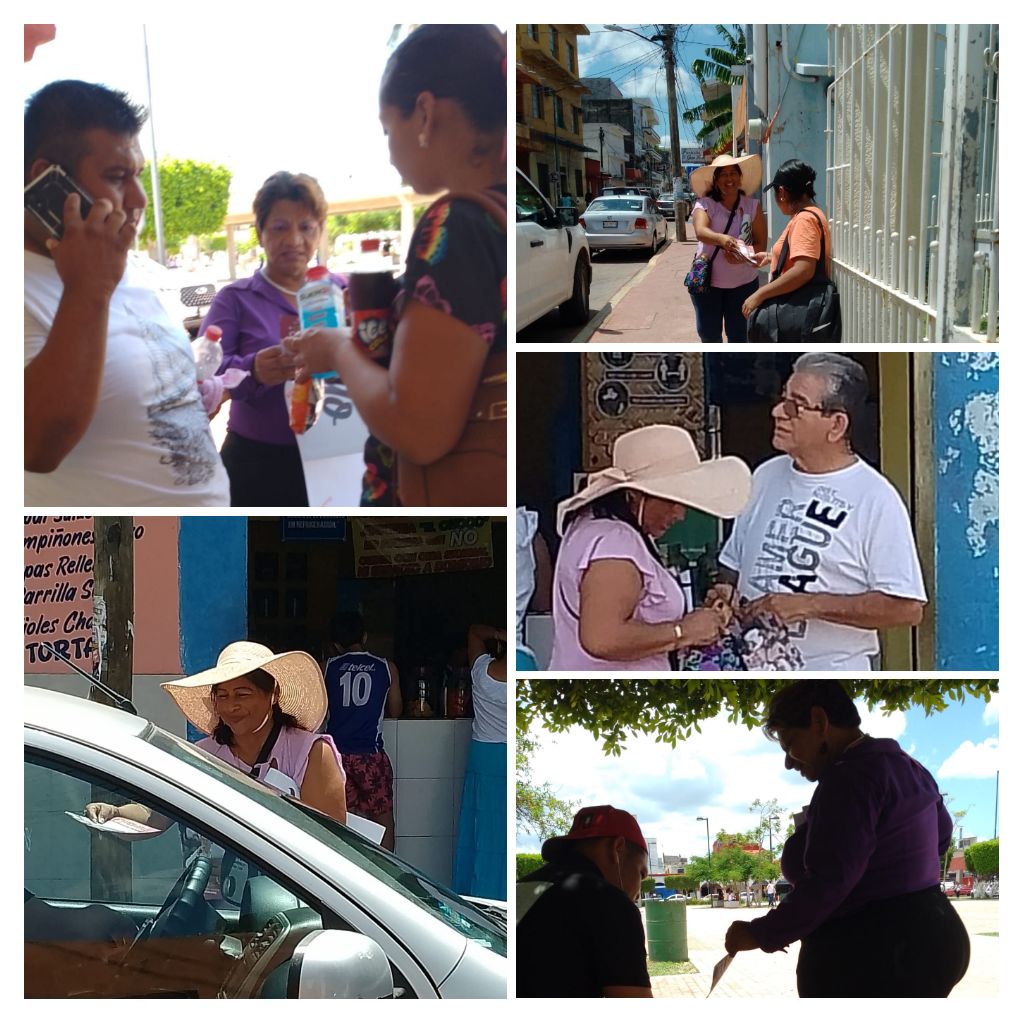 DanielGOaxaca's tweet photo. En el #ParqueCentral de #ComalcalcoTabasco las compañeras de #FEMEC llevando el mensaje de #SaludParaTodos del amigo @m_ebrard, SaludUniversal con Médicos y abasto de medicamentos y para la salud de l@s mexican@s .
En la encuesta #MarceloEbrard es la respuesta.
#MejorMarcelo https://t.co/pTpQ3qTixt