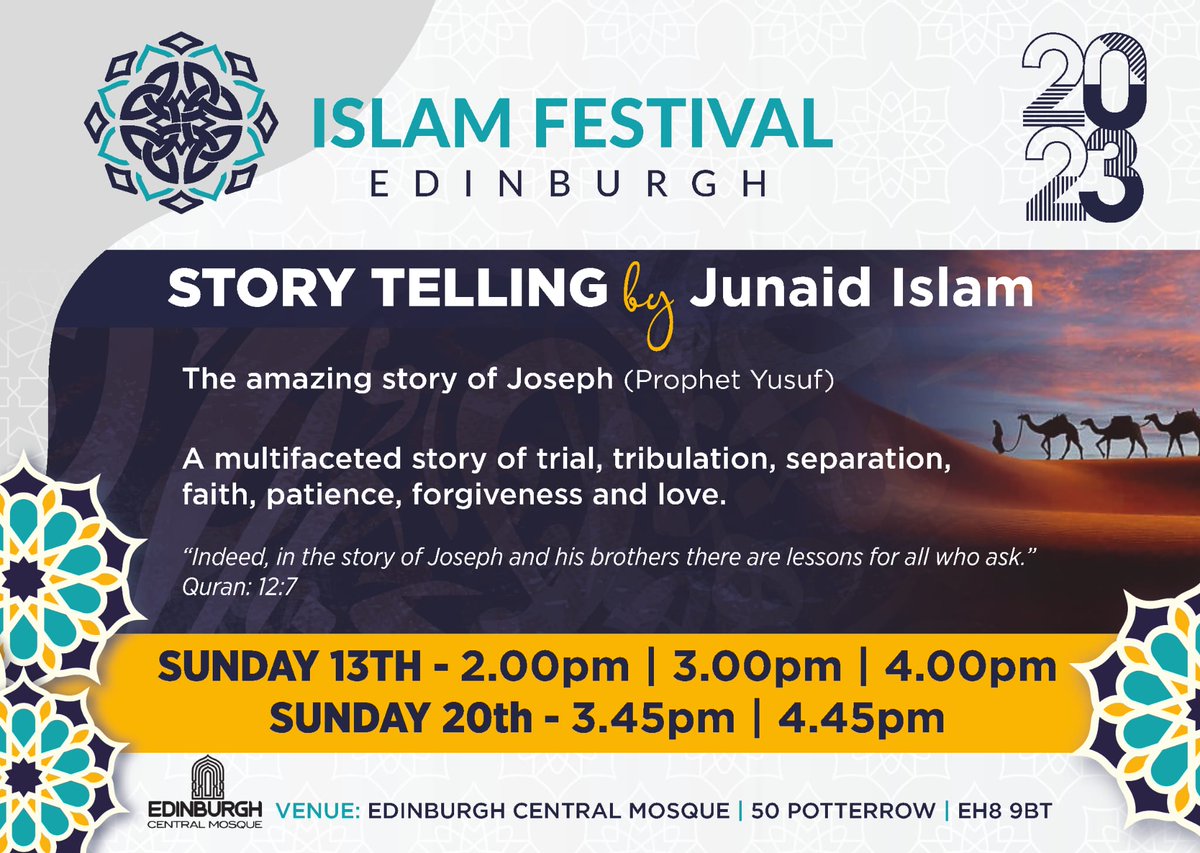 Second Week Of Islam Festival Edinburgh (IFE)