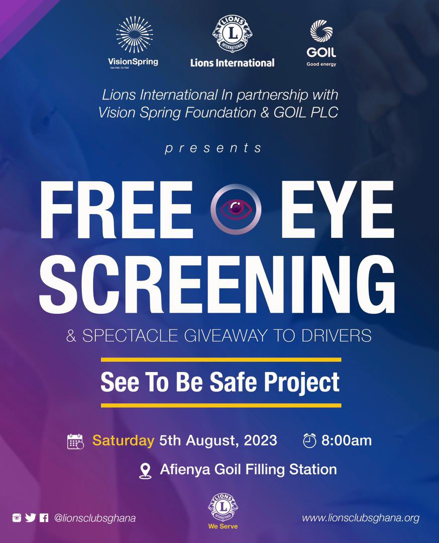 AccraMetroLC's tweet photo. βThe only thing worse than being blind is having sight but no vision.β
β Helen Keller
We are coming to Afienya this Saturday with kindness.
You are cordially invited.
#lionsinternational #lionsclubsghana #district418 #kindnessmatters #loveyoureyes #vision #SeeToBeSafe #Ghana https://t.co/rctLYZ48P4