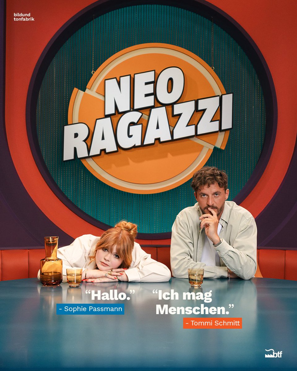 Wir müssen reden. Ab Mitte September auf <a href="/ZDFneo/">ZDFneo</a>. #NeoRagazzi ☀️ 🍊 🍹 🌊