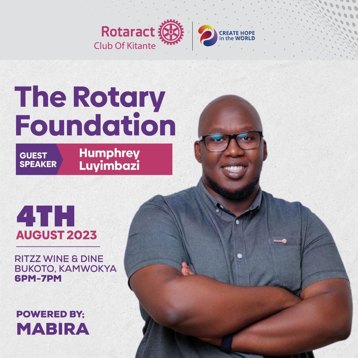The Urge of adding a great memory in the lives of people in our community come join us this Friday as we talk through it <a href="/rctkitante/">ROTARACT CLUB OF KITANTE</a>  <a href="/luyimbazi_/">Luyimbazi Nicholas Humphrey</a>