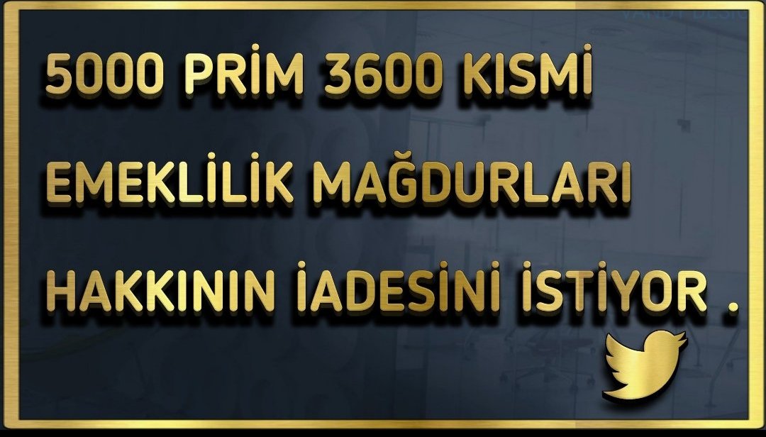 galacticos0258's tweet photo. Tüm Siyasi Parti Makamlarına Sesleniyoruz.

EYT meselesi kökten çözülmedi.
5000 Prim ve Kısmi Emeklilik hakkı 99 öncesine göre yasalaşmadı.

Borçlanma yoluyla Prim tamamlamak için çekilen krediler ödenemez durumda.

EYT nin çilesi bitmedi.@isikhanvedat 
#5000veKısmiİnandı https://t.co/F2EM60dbks