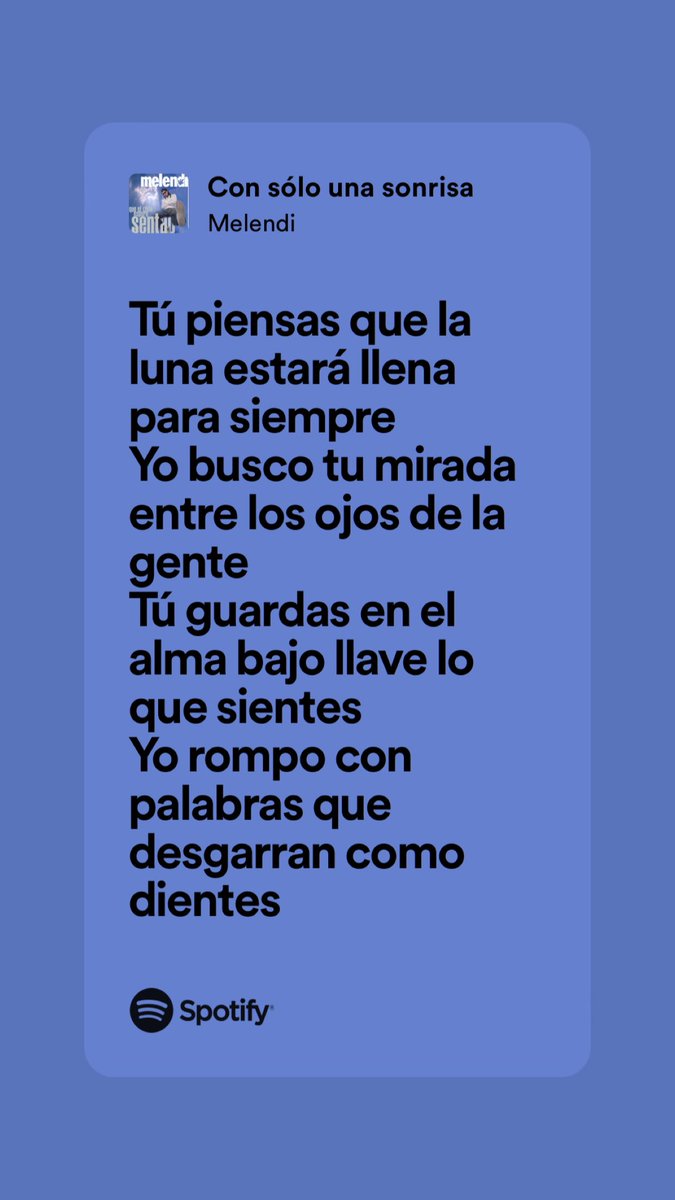 Esta canción me parece preciosa