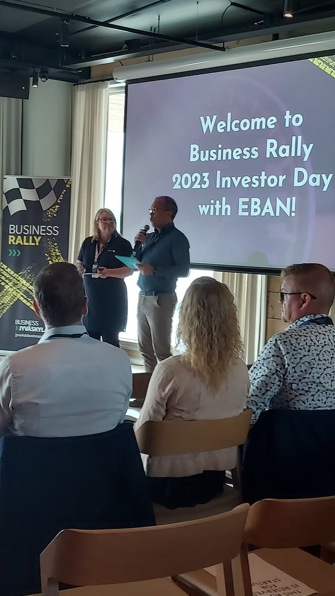 Business Rally Investor Day 2023 
käynnistymässä. Puikoissa <a href="/ninarau/">Nina Rautiainen</a> ja <a href="/MarkoSorri/">Marko Sorri</a>. Kiinnostava päivä luvassa 💫
#BusinessRally #InvestorDay <a href="/BusinessJKL/">BusinessJyväskylä</a>