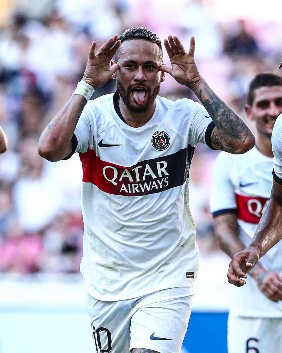 Neymar is 🔙🔵🔴