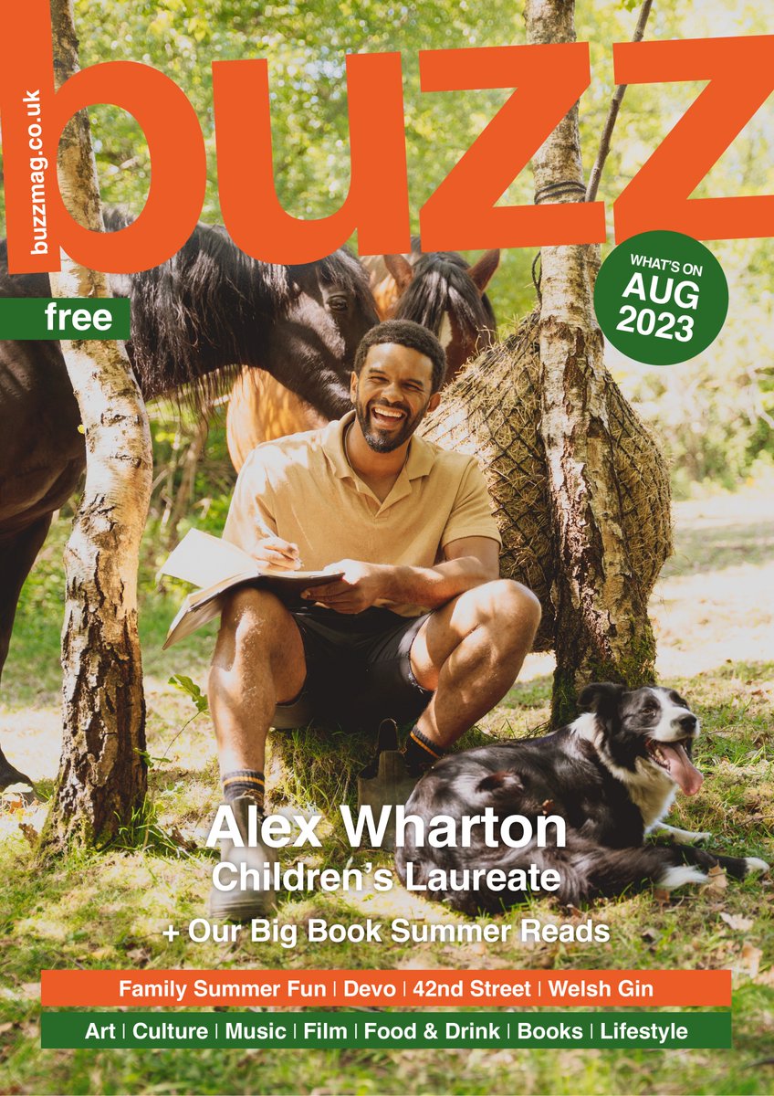 Buzz is looking very bookish this month📚

August features the recently announced Children's Laureate Wales + award winning poet <a href="/alexwhartonpoet/">Alex Wharton</a>, our favourite books of 2023 so far, <a href="/ManonSteffanRos/">Manon Steffan Ros</a>, <a href="/Indigo_Girls/">Indigo Girls</a>, <a href="/The_Proclaimers/">The_Proclaimers</a>, <a href="/DrJonesWales/">Dr Rhys Jones</a> + more.

buzzmag.co.uk/magazine/