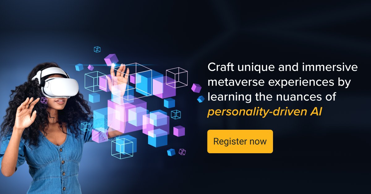 HexawareGlobal's tweet photo. Join our speaker as she explores the nuances of tapping Generative #AI for creating novel experiences using personality-driven AI.
Learn more https://t.co/UQmsGiup06

#metaverseindia #meetupcommunity #personaAI #generativeAI #creativityUnbound https://t.co/c1eLfm9fyb