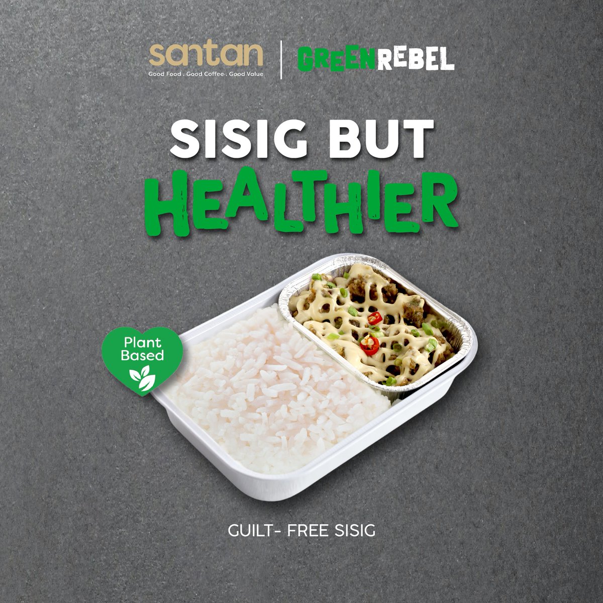 AirAsiaFilipino's tweet photo. Sisig with a healthy twist onboard? Try and enjoy our newest inflight meal, 𝗚𝘂𝗶𝗹𝘁-𝗙𝗿𝗲𝗲 𝗦𝗶𝘀𝗶𝗴, when you #FlyAirAsia! 😋

Fly healthy and pre-book Guilt-Free Sisig at https://t.co/rSfA2Y2zZZ! 📲 https://t.co/bsJyYDooMf

#FlywiththeChampion
#WeDoItBest https://t.co/MCndMPK4pk