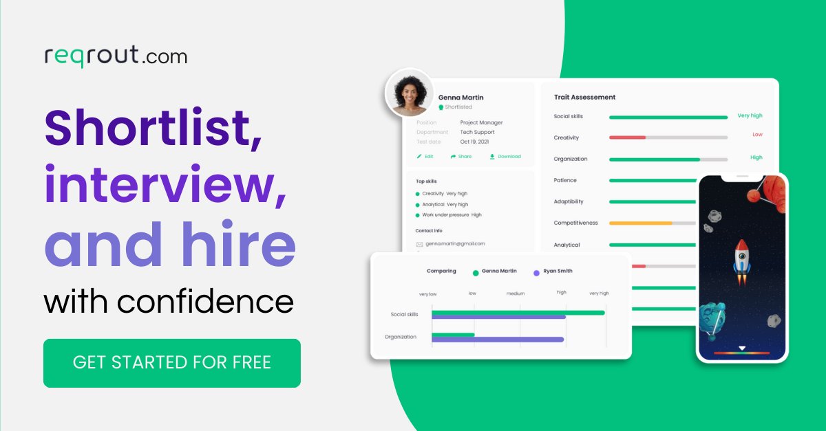reqrout's tweet photo. Elevate hiring with Reqrout! 

Screen, interview, and hire seamlessly with our side-by-side comparison. Make confident choices, save time, and discover the ideal candidate. 

Explore now! 

#Reqrout #HRtech #Recruitment https://t.co/m5rx0wlHUn