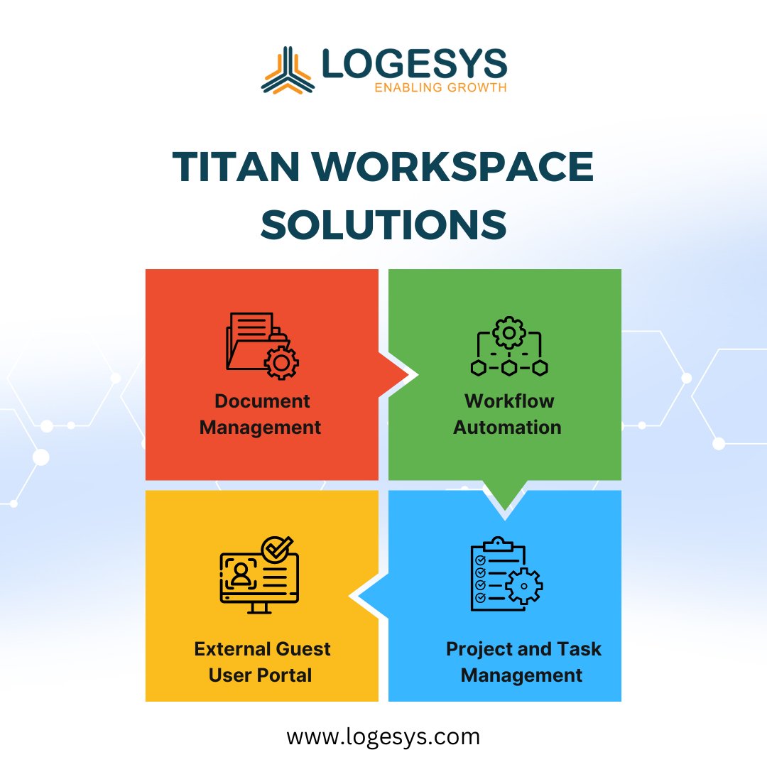 LogesysSolution's tweet image. Are you ready to revolutionize the way you work? 🌟

Embrace the power of @TitanWorkspace Solutions and unlock your team&apos;s full potential! 💪

#logesys #titanworkspace #automation #workflowautomation #partnership