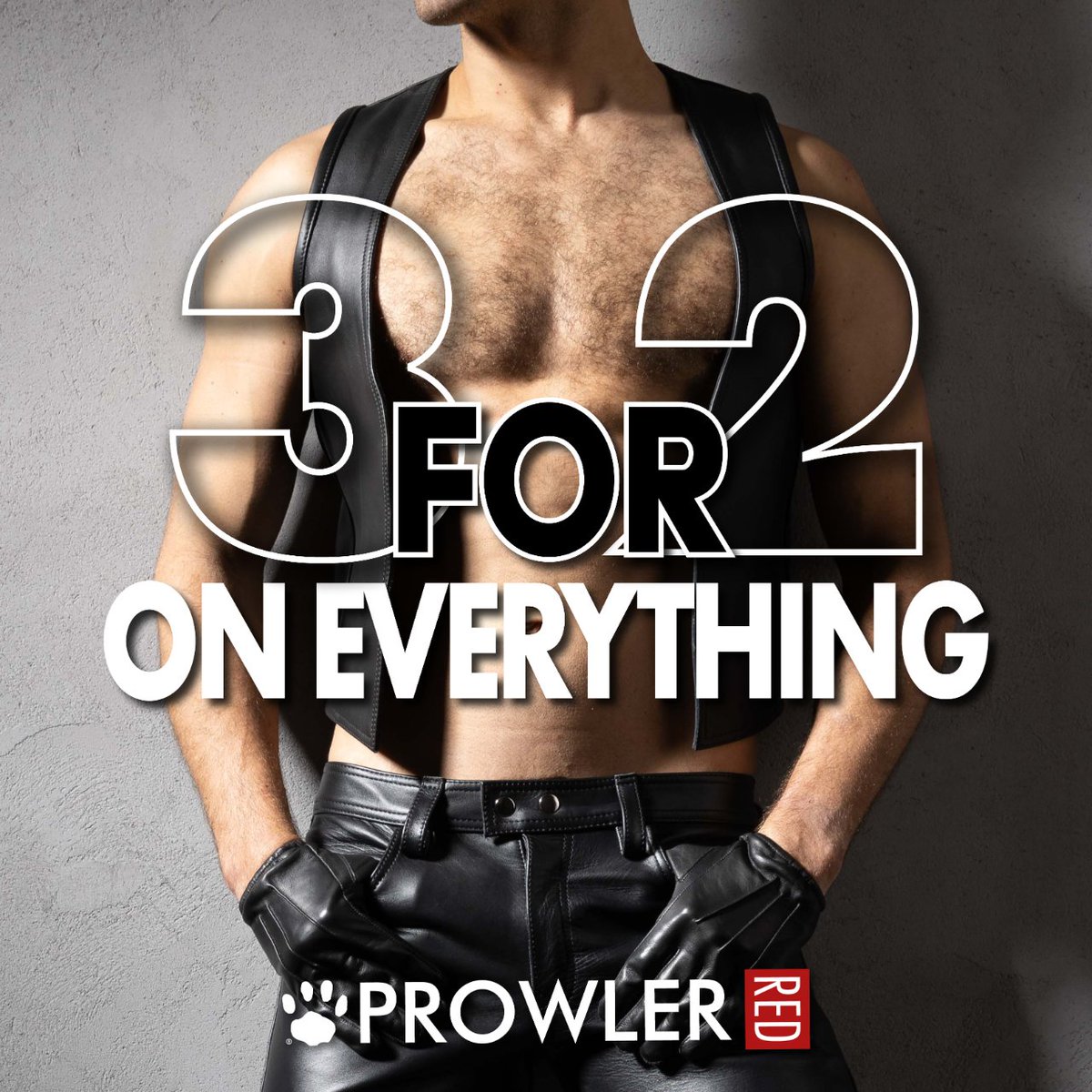 ProwlerRED's tweet photo. 🖤🔥 Unleash the Pleasure with 3 for 2 on EVERYTHING at https://t.co/nBMGxKMLFX! 💥🔒
💣 Get ready for a wild ride! Our 3 for 2 deal on ALL products online is here to set your desires on fire 🛒🌈
#ProwlerRED #KinkstersParadise #3for2 #UnleashThePleasure #FetishPlayground https://t.co/dj58LjQzR6