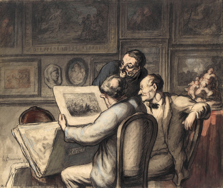 MuseeOrsay's tweet photo. Les notices de 55.000 dessins en ligne !

La totalité des arts graphiques d’Orsay est disponible sur notre site. Pro, passionnés ou curieux ont désormais accès aux plus de 153.400 œuvres de nos collections.
ℹ️ https://t.co/uwY95fjNwj

🎨 Honoré Daumier, "Les amateurs d'estampes" https://t.co/2I2c3PDOhy