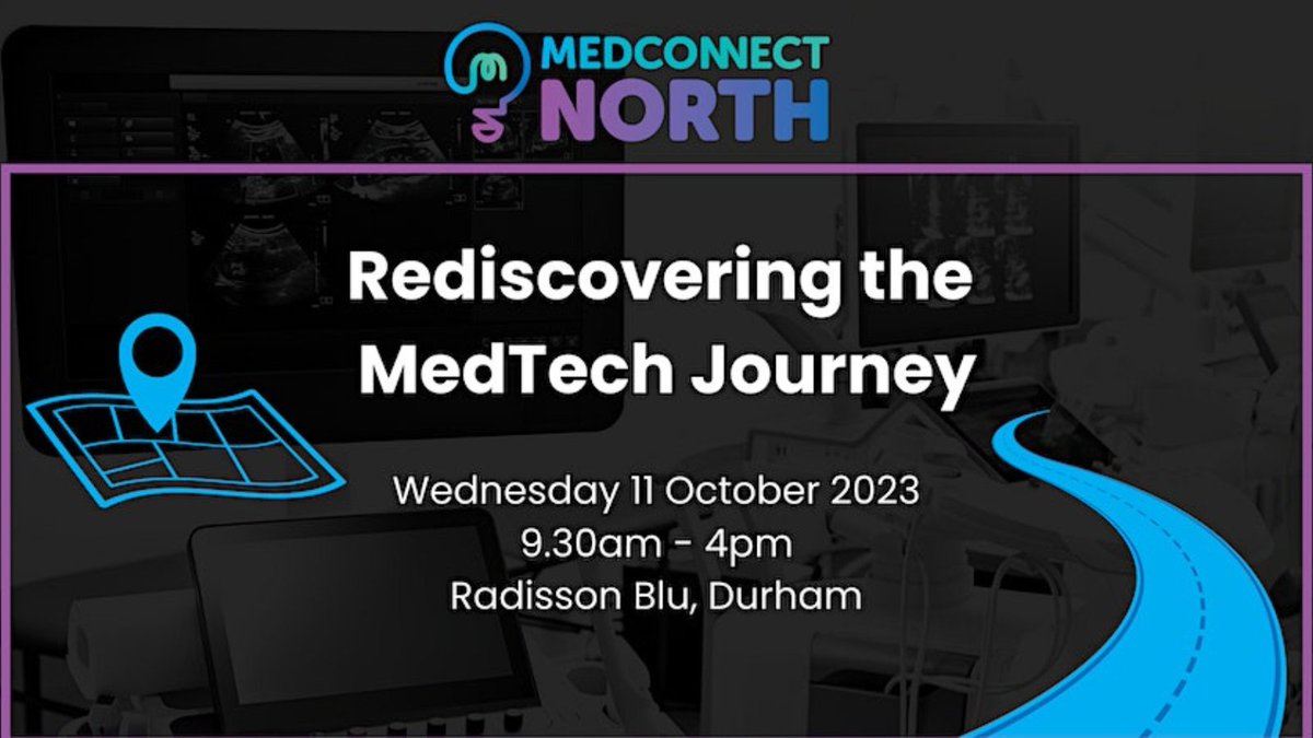 We're looking forward to attending @MedConnectNorth's event on 11 October. They'll be bringing industry and NHS innovators together for an exciting day of networking, presentations and workshops on a variety of topics relating to MedTech. Register here: buff.ly/3QquMD0