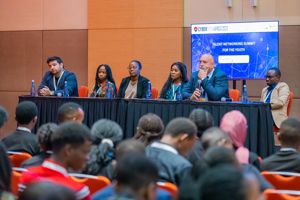 uzarwanda's tweet photo. #Throwback Yesterday, Pleased to moderate Talent Networking Summit at @Cybertech_Globl with @Cybersec_Rwanda . Inspirational and mentorship talks from cybersecurity experts in the field.#CybertechAfrica2023 #CybertechInKigali https://t.co/n1UFYeXMMP