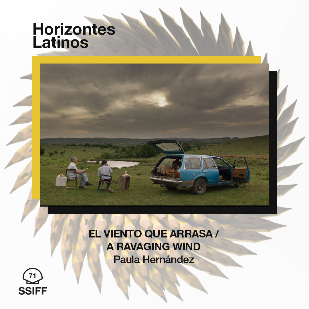 sansebastianfes's tweet photo. #71SSIFF #HorizontesLatinos 💛 La argentina Paula Hernández inaugura la sección con EL VIENTO QUE ARRASA, adaptación cinematográfica de la novela homónima de Selva Almada, sobre un predicador y su hija que sufren una avería de coche en mitad de una nueva misión evangelizadora. https://t.co/ZeuPf3jiDb