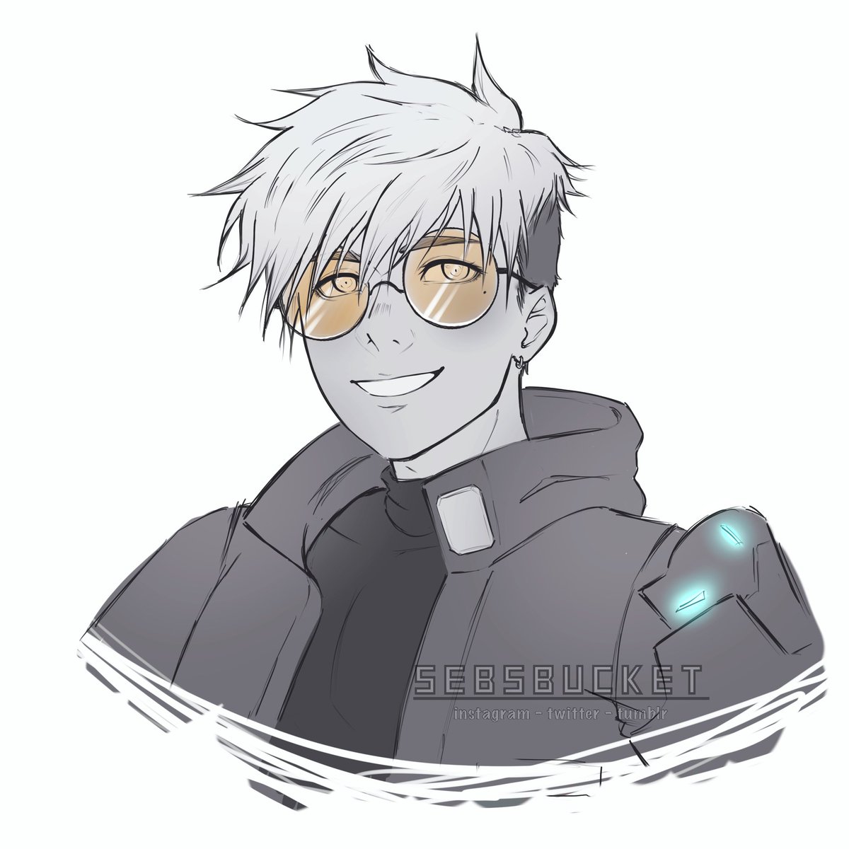 sebsbucket's tweet photo. Did some doodling last might of the one and only, Humanoid Typhoon ✨
#TRIGUNSTAMPEDE #vashthestampede https://t.co/Dfd6LCz2g4