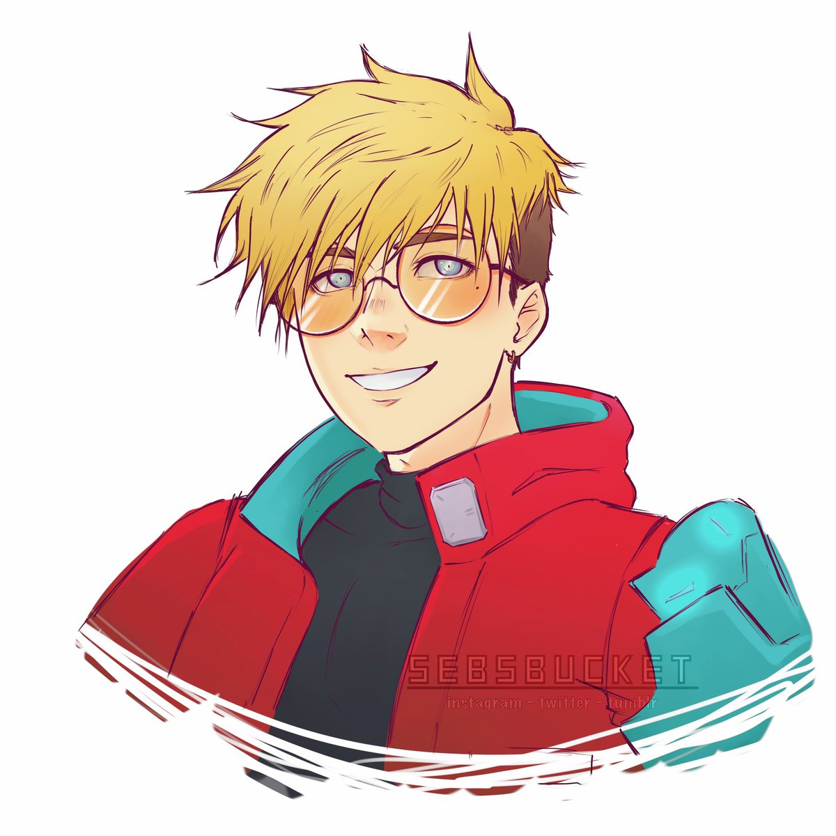 sebsbucket's tweet photo. Did some doodling last might of the one and only, Humanoid Typhoon ✨
#TRIGUNSTAMPEDE #vashthestampede https://t.co/Dfd6LCz2g4
