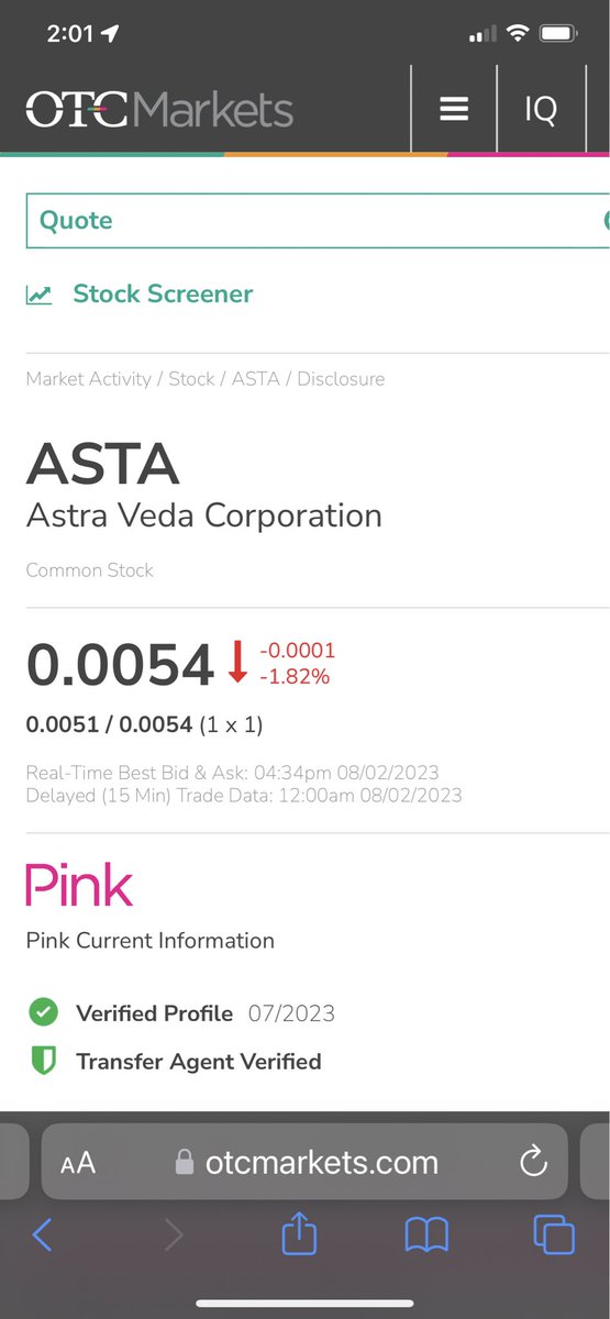 trader_padawan's tweet photo. We are PERMANENTLY pink current ladies and gentlemen!!! ITS GO TIME! $ASTA https://t.co/Z3P0mXUASu https://t.co/uWRtX6ryPq