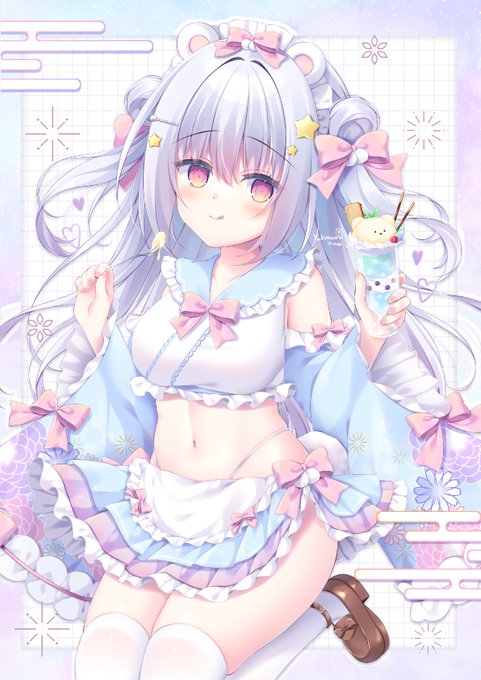 しろくま和メイド🐻🍨 https://t.co/Mhwtmg5Jz6 