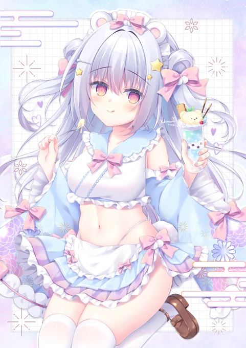 しろくま和メイド  