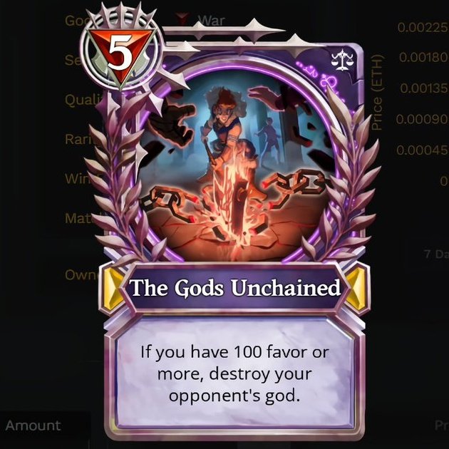 #GodsUnchained giveaway! (by LootRush)

These cards can be yours!🎉
(for 2 winners)

All you have to do:
1. Like, RT, Follow @CryptoTale25 &amp; @LootRushGames 
2. Tag 3 <a href="/GodsUnchained/">Gods Unchained</a> friends
3. Comment your favorite GU player

Last Entry: 08/11
Announcement: 08/12

Good Luck 😉