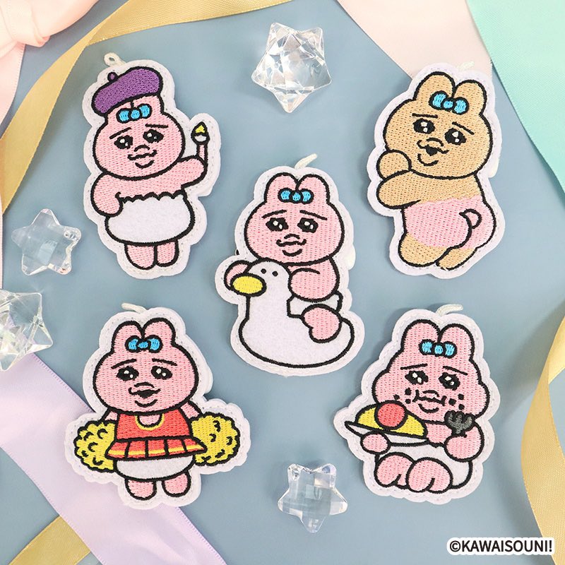 8月登場ガチャ📣／ #おぱんちゅうさぎ かぷっこふれんず「500円全5種