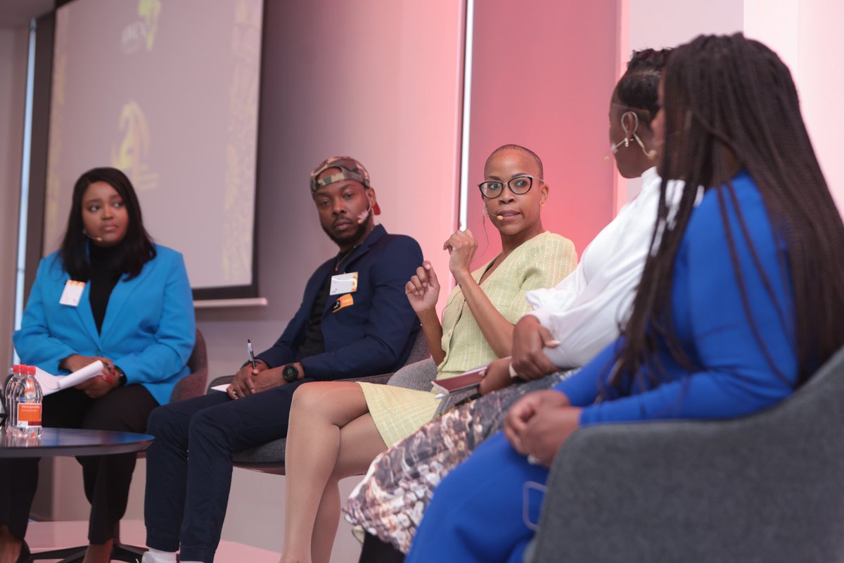 AWCA_SA's tweet photo. Our Education and Innovation panellists @PalesaRyan, Zanele Mocumi, Ndia Magadagela & Sibusiso Nkosi deliberating on everything from curbing inequality from as early as ECD, re-skilling the current workforce for the future and much more.
#awca21 #wos2023 #movingtomastery https://t.co/8ziem08kZE